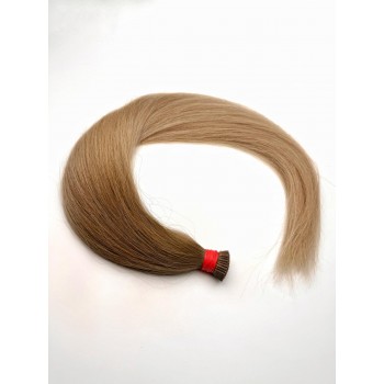 European Natural Hair Ombre I-tip Bond #5c/pla 60cm - 25 strands